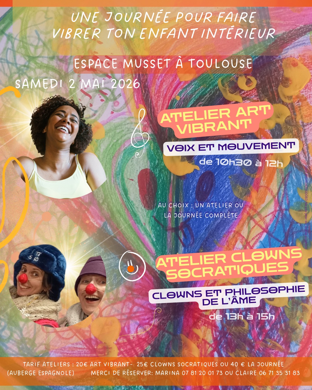 Atelier art vibrant